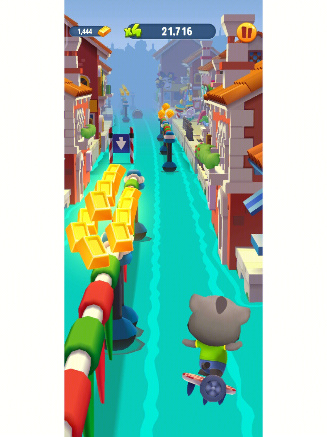 汤姆猫英雄跑酷：小猫英勇奔跑！