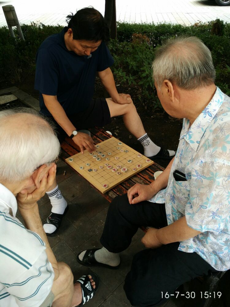 老头下象棋搞笑视频_老头子下棋_拿着手机和老头下棋的游戏
